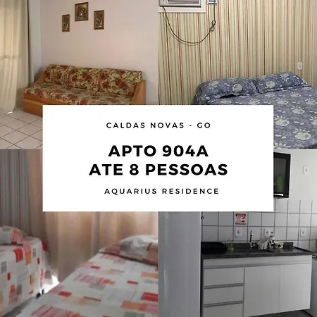Aquarius Residence 2Quartos Caldas Novas Exterior foto
